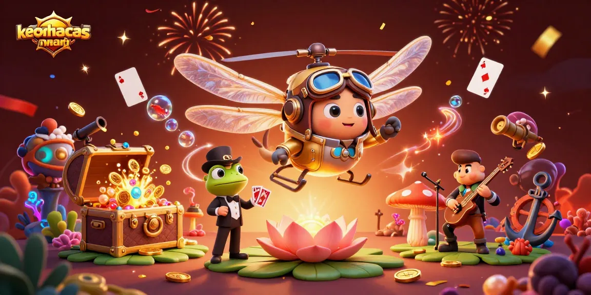 Bet on keonhacai5nam with exciting gameplay and vibrant casino-themed illustration.