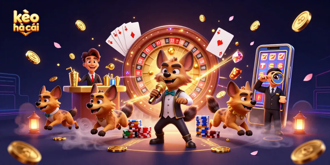 Experience the fun of kèo nhà cái with hyenas at a vibrant sports betting casino.