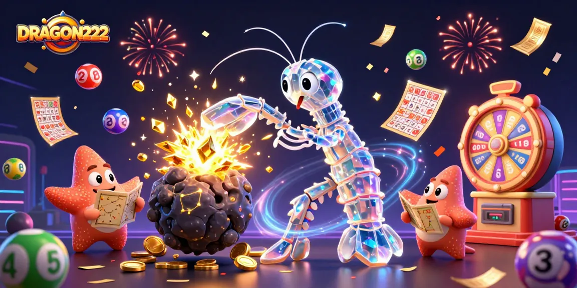 Experience the excitement of DRAGON222 with vibrant games and colorful elements in a dynamic casino scene.