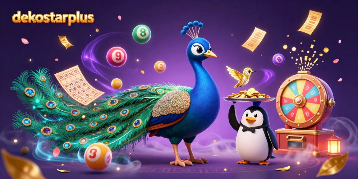 Spin to win at dekostarplus with vibrant lottery balls and charming casino characters!