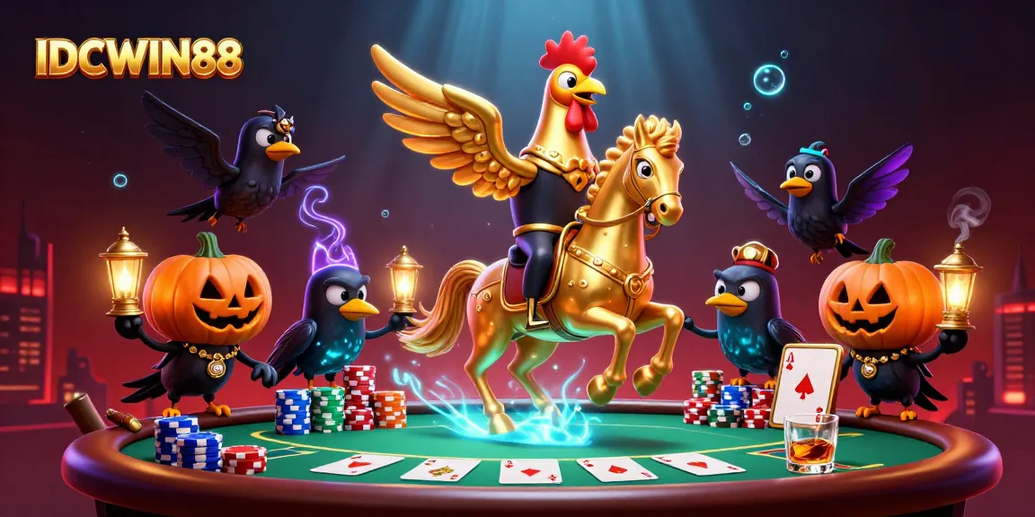 Experience thrilling gameplay at IDCWIN88 with vivid poker action and dazzling casino ambiance.