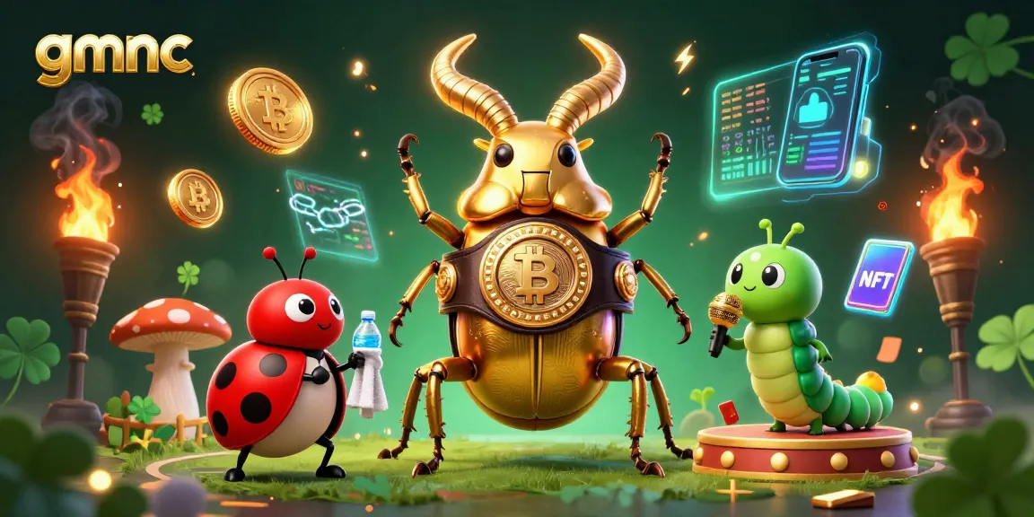 Experience gmnc's insights into online gambling with a vibrant, engaging 3D illustration.