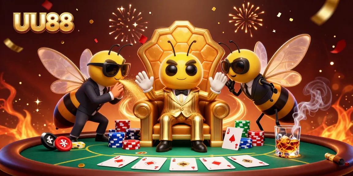 Engage in thrilling poker action and win big at UU88 with vibrant gaming elements.