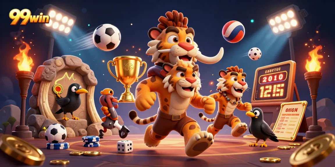 Experience the thrilling world of 99win at the unique prehistoric casino with dynamic elements!
