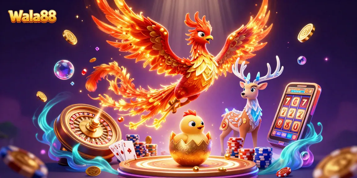 Experience thrilling action and vibrant gameplay with Wala88's dynamic online cockfighting scene.