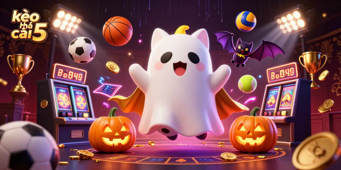 Engage in exciting sports betting with kèo nhà cái 5 featuring dynamic casino elements and lively characters