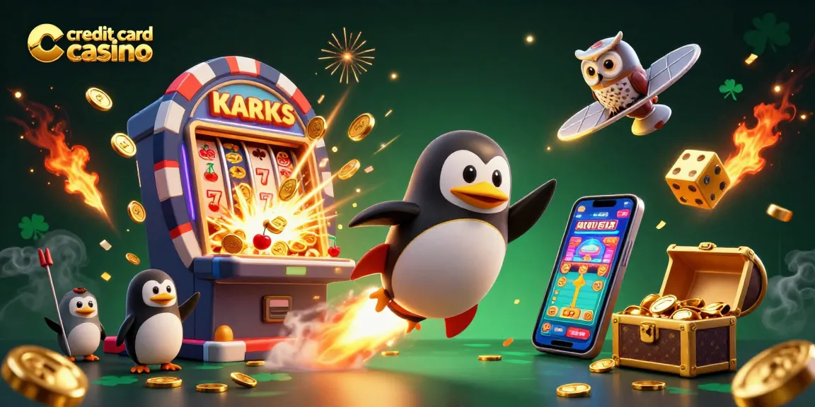 Enjoy playing at a credit card casino with exciting games and rewards!