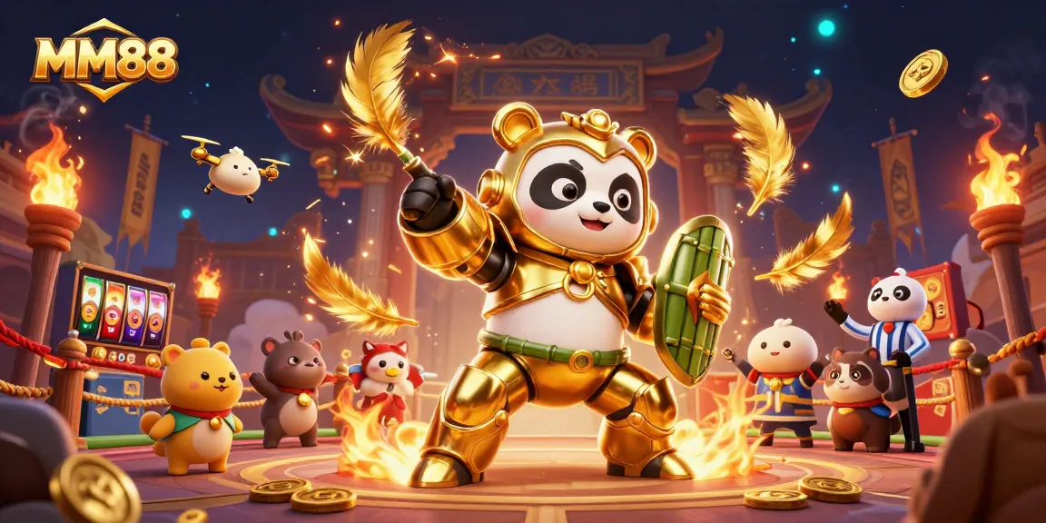 Excite in MM88's vibrant 3D casino world with dynamic characters and immersive gameplay elements.