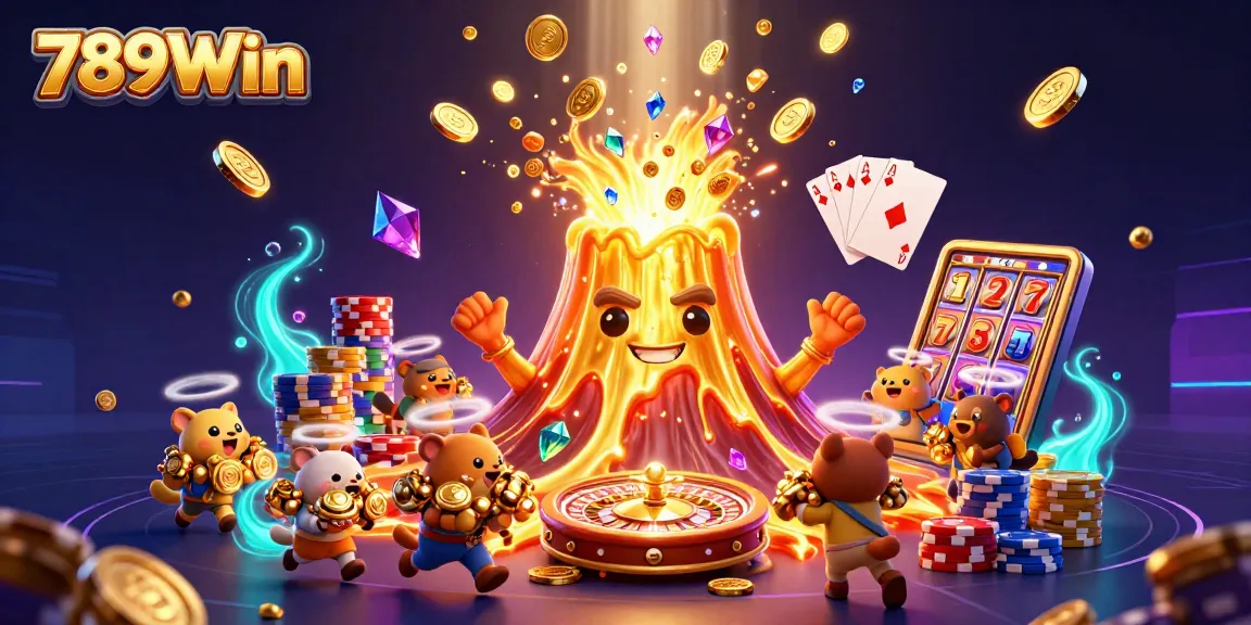 Win big at 789Win with a thrilling casino eruption of coins and treasures!