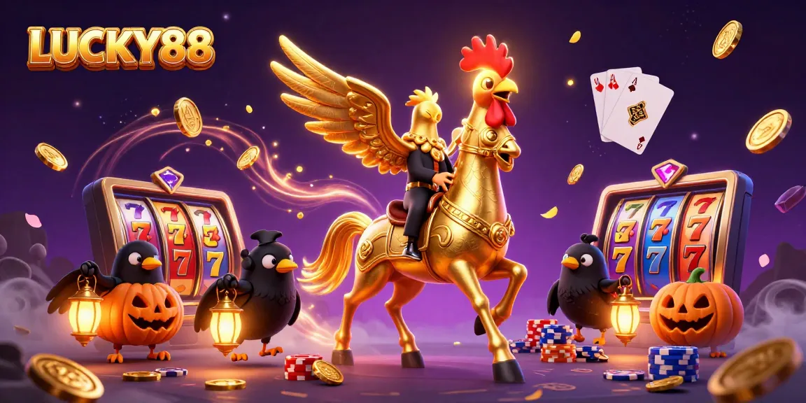 Spin the reels of LUCKY88 and experience a vibrant casino adventure with golden treasures.
