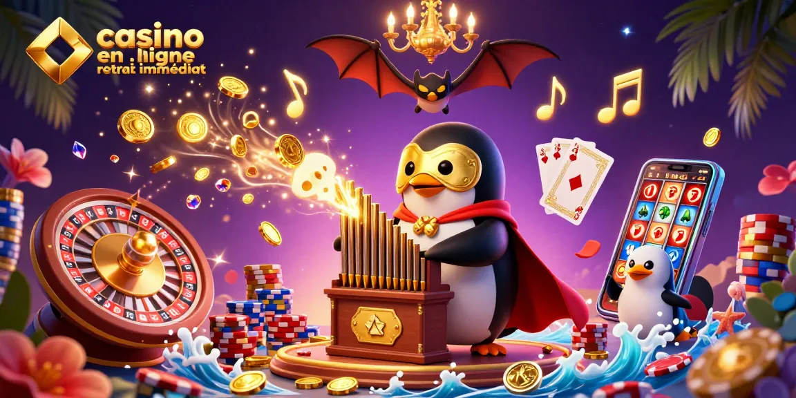 Profitez des retraits immédiats avec le casino en ligne retrait immédiat et ses bonus captivants.