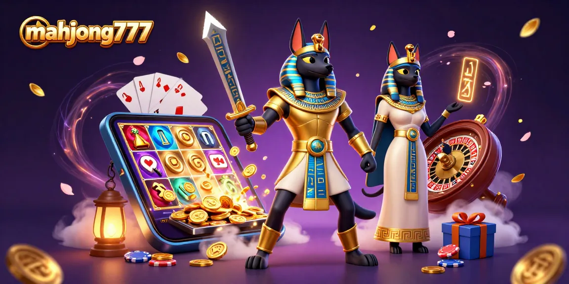 Experience thrilling wins with mahjong777 in this vibrant, action-packed casino scene.
