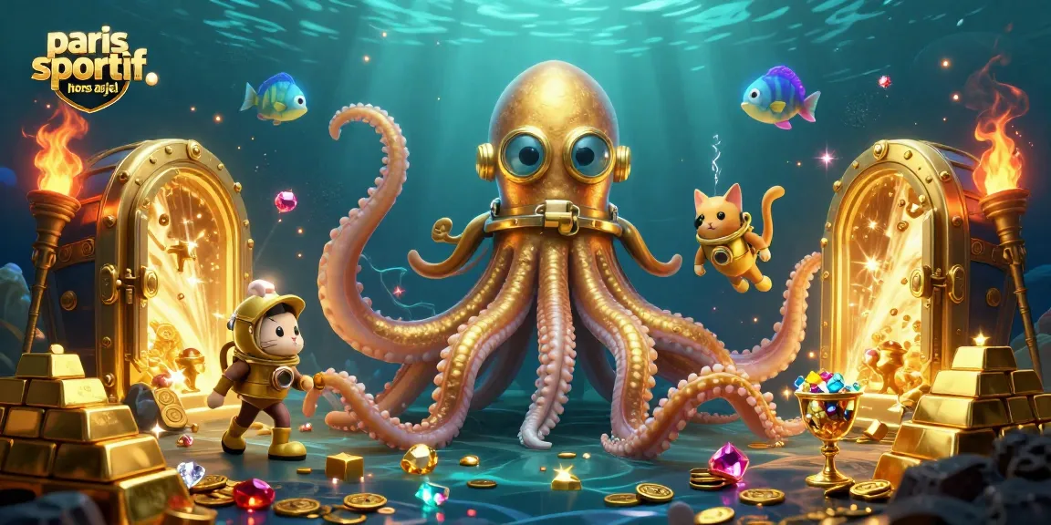Plongez dans le monde des paris sportifs hors ARJEL avec cette fascinante illustration vivante d'une scène sous-marine.