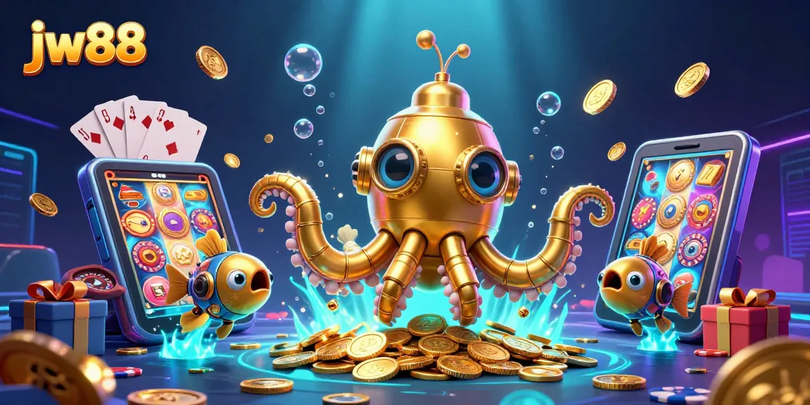 Engage with jw88 slots and wins in a vibrant 3D casino adventure filled with gold coins.