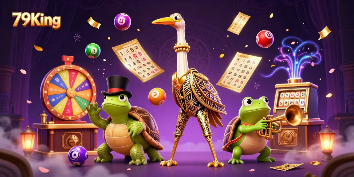 Experience the excitement of winning at 79King with vibrant casino elements and character action.