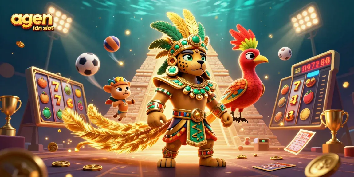 Permainan agen idn slot dengan jackpot menggiurkan melibatkan mesin slot dan simbol buah.