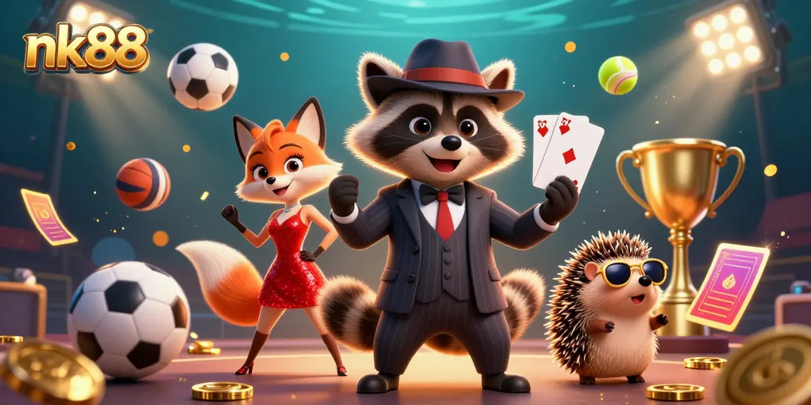 Win big with nk88 at an exciting gambling scene showcasing sports betting and high-stakes action.