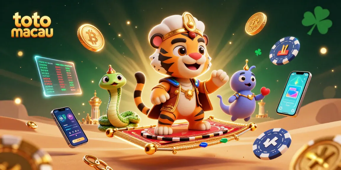 Gambarkan toto macau di dunia kasino bersama sultan harimau dan harta berkilau.