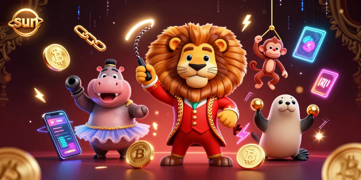 Engage with thrilling sun-themed casino gaming featuring vibrant characters and crypto elements.