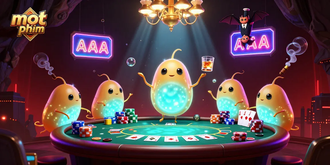 Play along with the bioluminescent glowworms at the một phim casino scene!