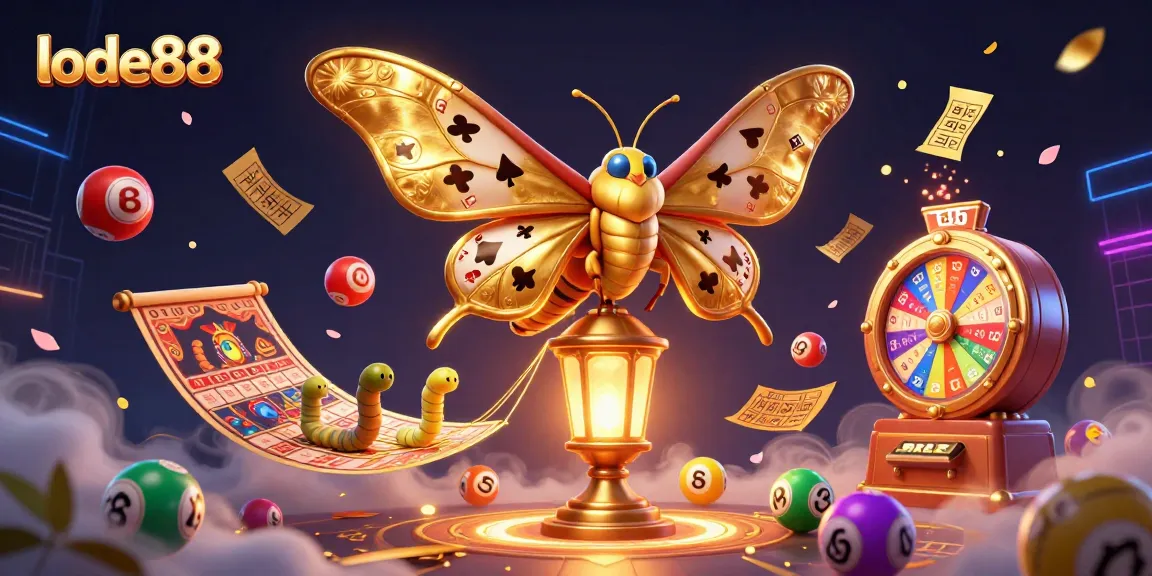 Engage with exciting lode88 casino scenes in a vibrant, 3D illustration full of games.
