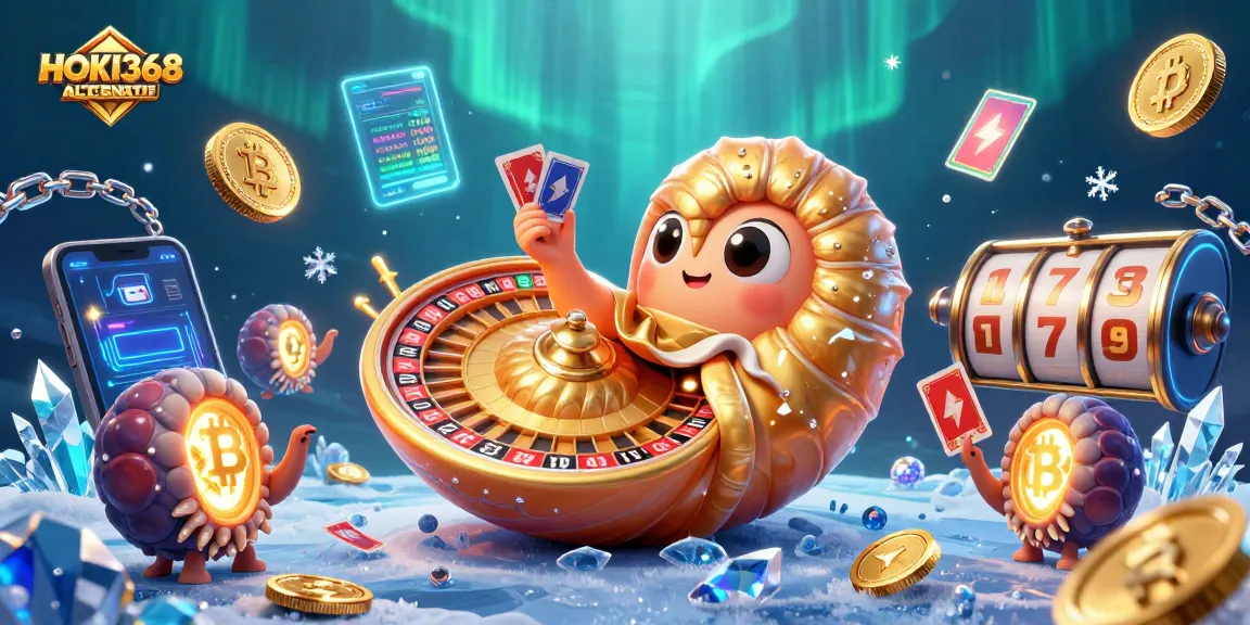 Play with HOKI368 ALTERNATIF and experience thrilling lottery action in a vibrant underwater setting.