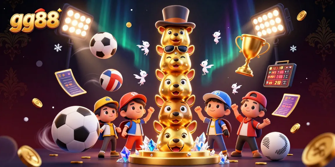 Bet on gg88 with vibrant elements illustrating sports action and dynamic casino features.