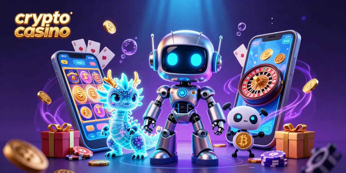 Expérimentez le crypto casino avec des jeux fascinants et des personnages animés.