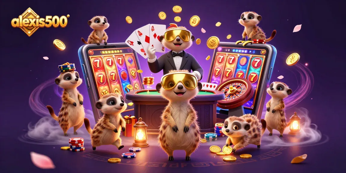 Experience the thrill of winning at alexis500 slots with unique meerkat casino operators.