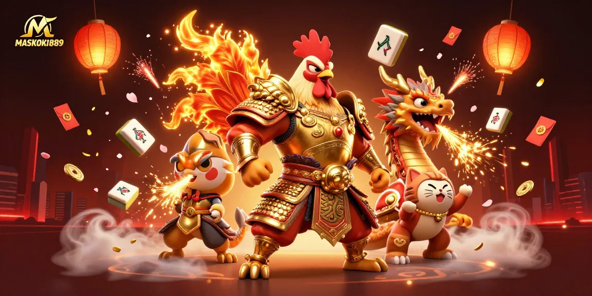 Engage with the exciting gaming scene at MASKOKI889 featuring immersive casino elements.