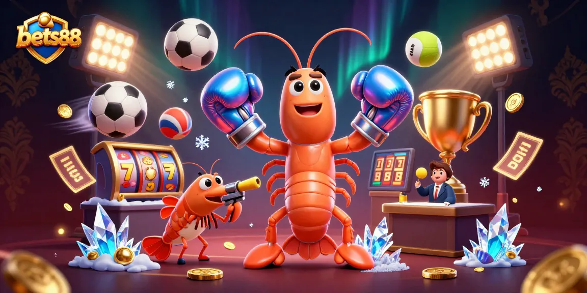 Engage with bets88: Experience high-stakes casino action with vibrant 3D characters and dynamic game elements.
