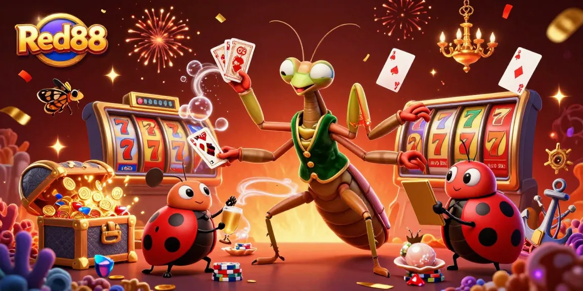Experience the excitement at Red88 with vibrant slot games, lively dealers, and thrilling card action.