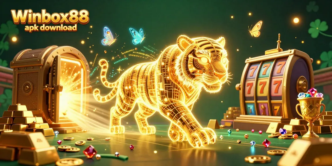 Engage with the thrilling Winbox88 apk download scene showcasing vibrant casino energy and excitement.