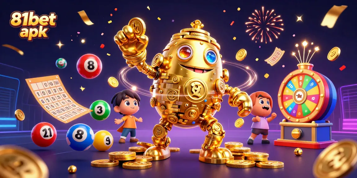 Experience thrills as you explore 81bet apk, featuring vibrant casino elements and lucky symbols.