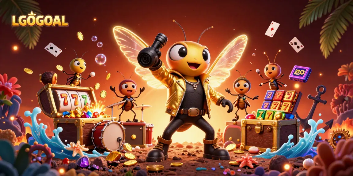 Experience the excitement of LGOGOAL with vibrant 3D characters and casino action for endless fun.