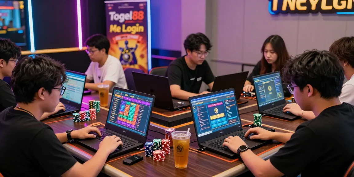 Engaged players exploring Togel88 Me Login options in vibrant online gaming hub.