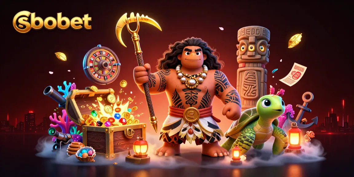 Sbobet empowers your betting with vibrant casino elements and dramatic 3D illustrations.