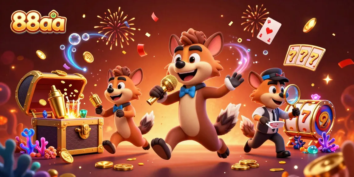 Engage with the vibrant world of 88aa as hyenas bring laughter to your casino experience.
