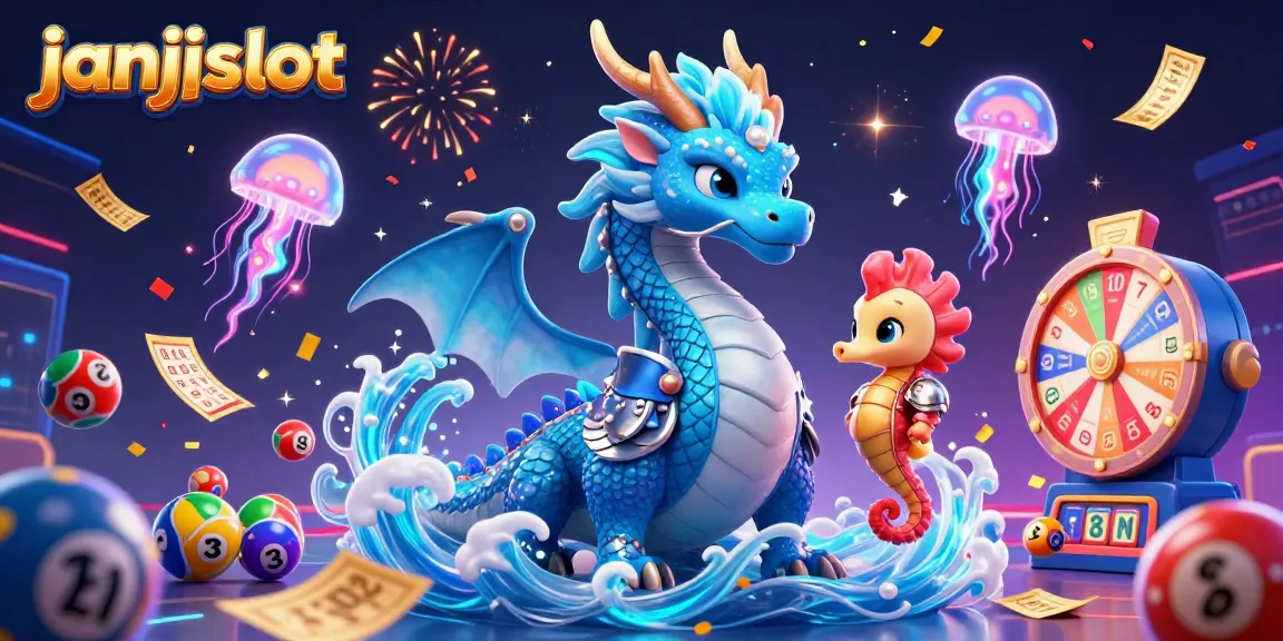 Engage with janjislot's vibrant lottery theme showcasing dynamic characters and dazzling elements.