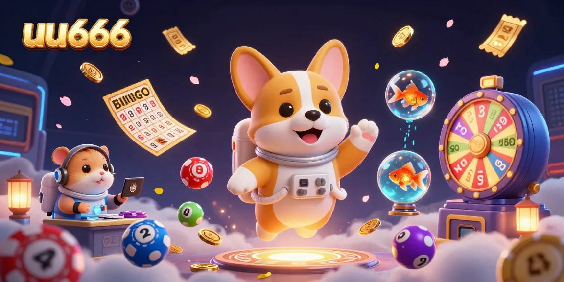 Experience winning strategies at uu666 with a colorful cosmic casino scene filled with dynamic gambling elements.