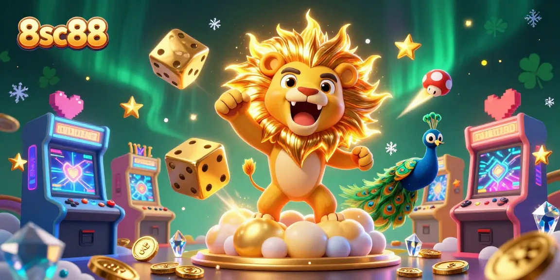 Experience high-stakes fun at 8sc88 with dazzling casino elements and vibrant gameplay adventures.