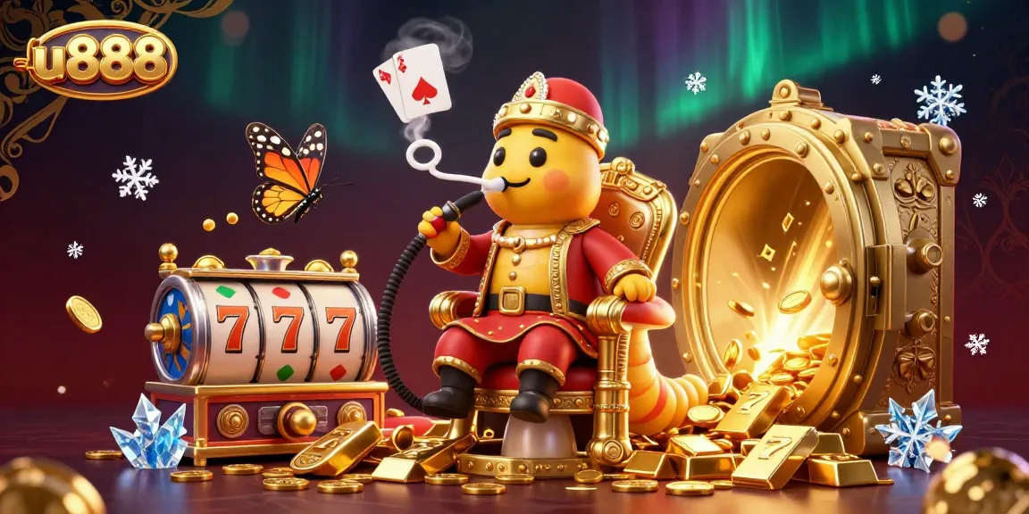 Experience thrilling gameplay with u888, featuring engaging slot reels and dazzling treasure elements.