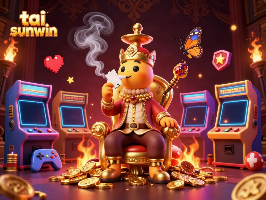 Players can enjoy thrilling gameplay action at tai sunwin with colorful 3D gaming elements and a vibrant atmosphere.