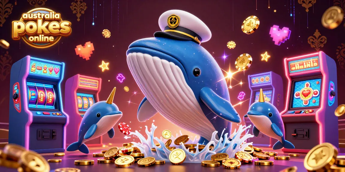 Experience excitement with australia pokies online featuring vibrant decorative 3D game elements.