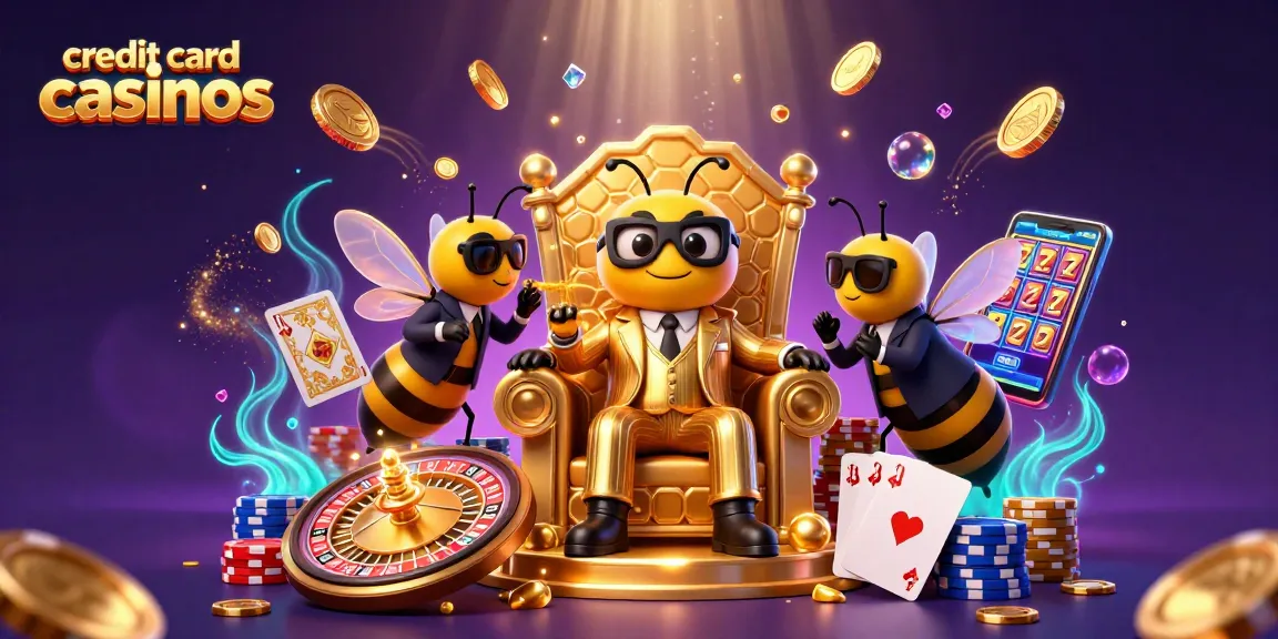 Immerse in thrilling credit card casinos with dynamic characters and vibrant casino elements.