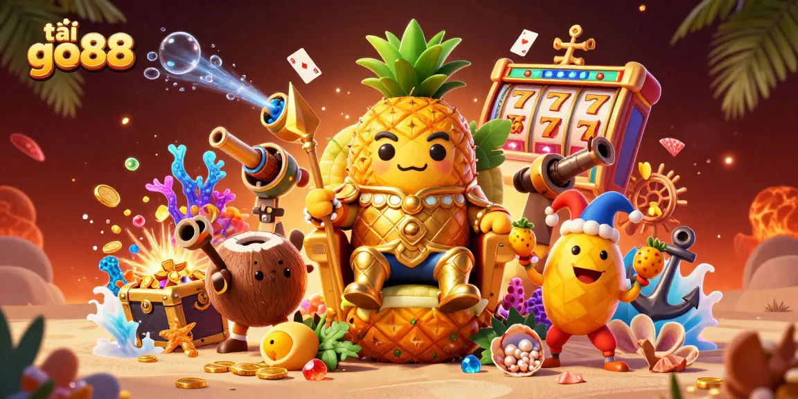 Tải go88 and win big at the exciting beach casino with dynamic characters and vibrant game elements.
