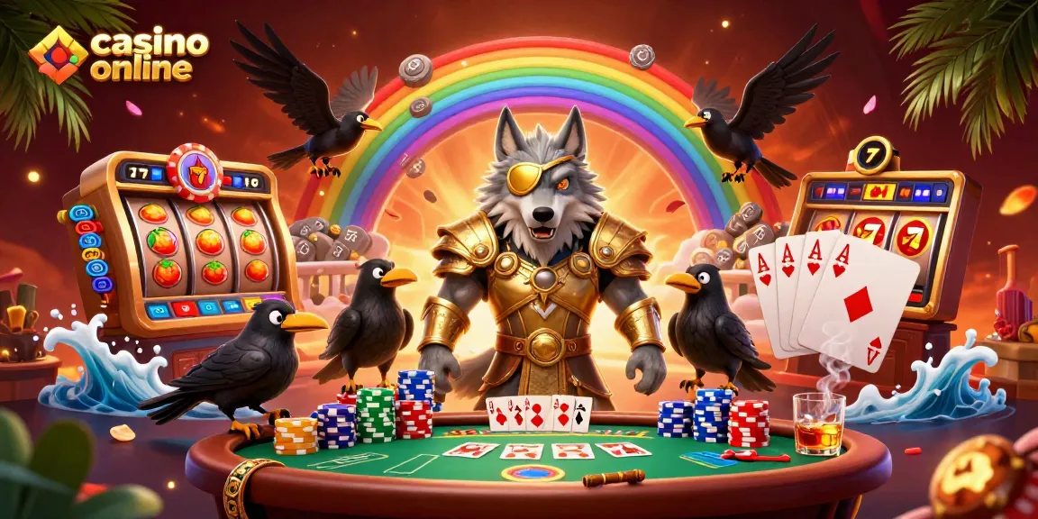 Joacă la casino online cu această ilustrație 3D, plină de detalii, care aduce la viață o lume de câștiguri.
