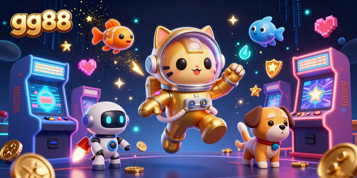 Engage in thrilling action at gg88 with a vibrant 3D casino scene featuring dynamic game elements.