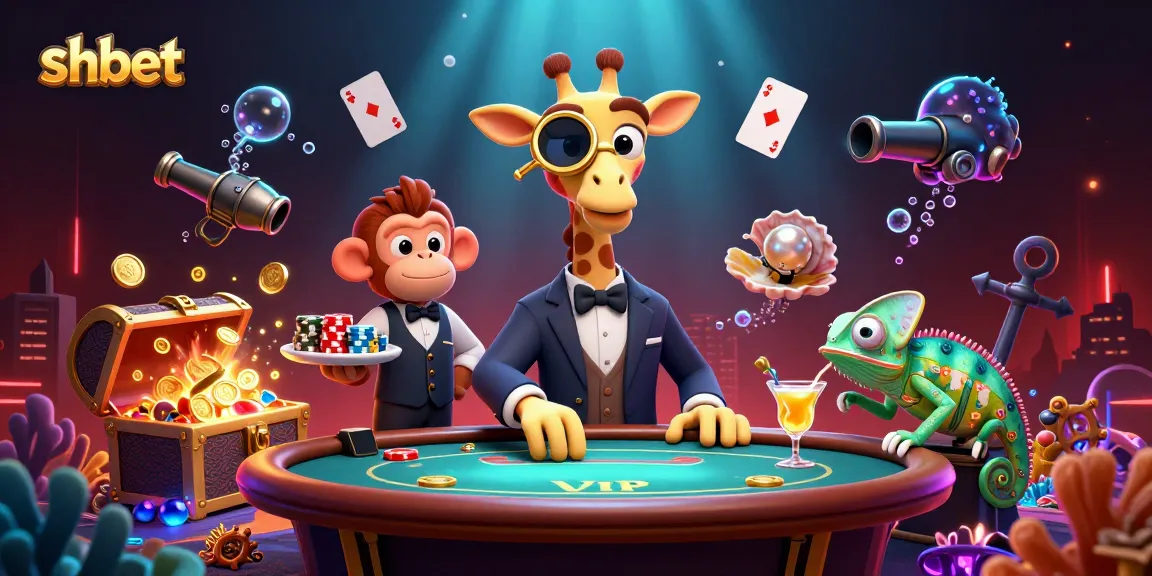 Experience thrilling adventures at shbet with lively characters in a 3D casino setting.