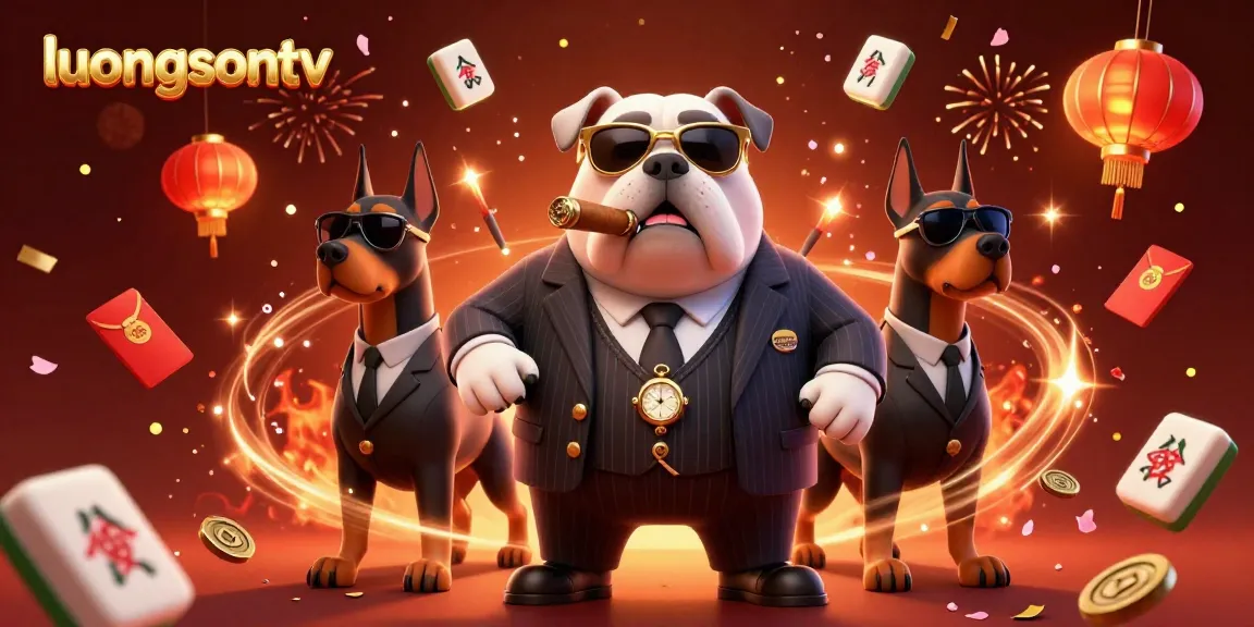 Catch the excitement at luongsontv with thrilling casino games showcased in a vibrant 3D scene.